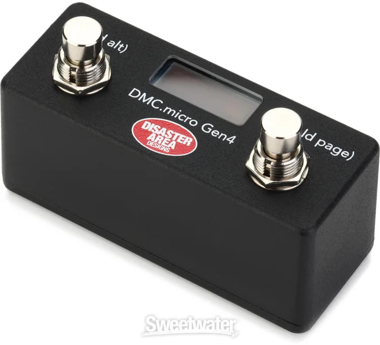 Disaster Area Designs DMC.micro Gen4 MIDI Footswitch Controller