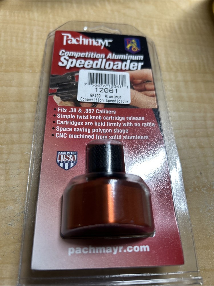 Pachmayr Comp Alum Speedloader Tiger Gp100