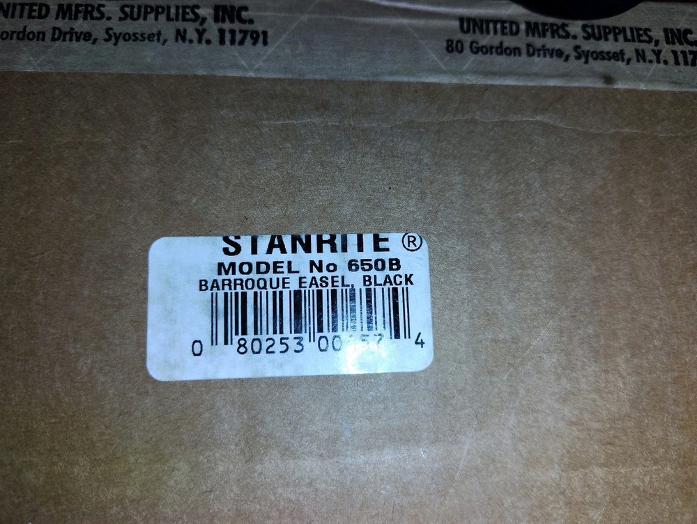 Stanrite 60" Art Easel