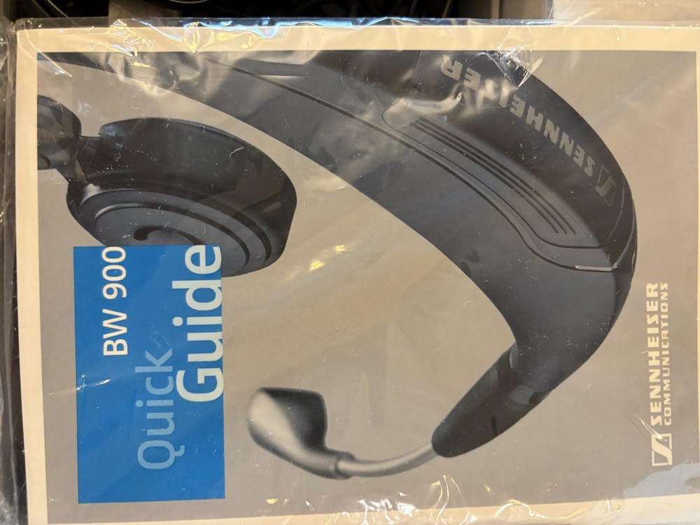 Sennheiser BW 900 Silver/Black Ear-Hook Headsets