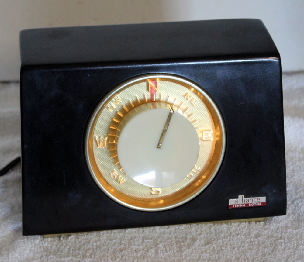 Alliance U-100 Tenna Rotor ~ Bakelite Case ~ Nice Working ~ Video
