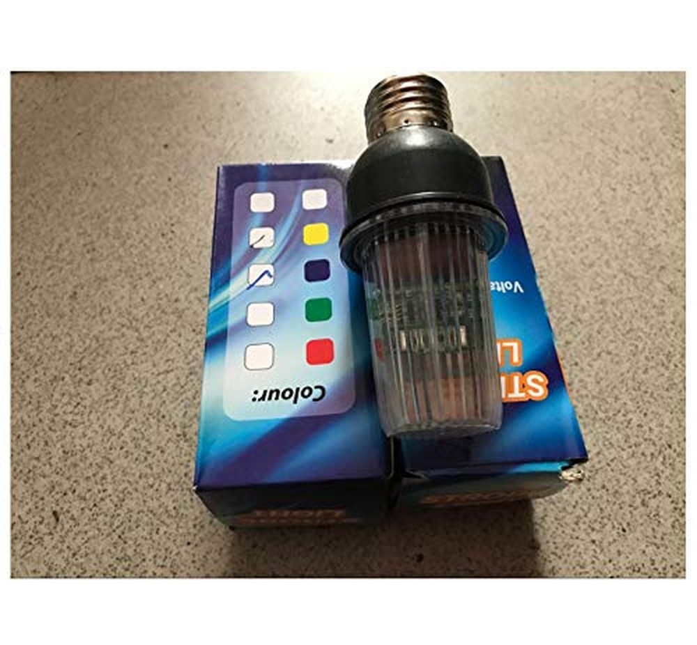 6Pcs Strobe LED Bar KTV 4W E26 E27 White light source Stroboscopic Outdoor Fl...