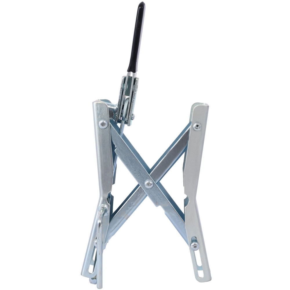 Quick Locking RV Wheel Chock - 6" Universal Axle Stabilizer for Trailer Pair