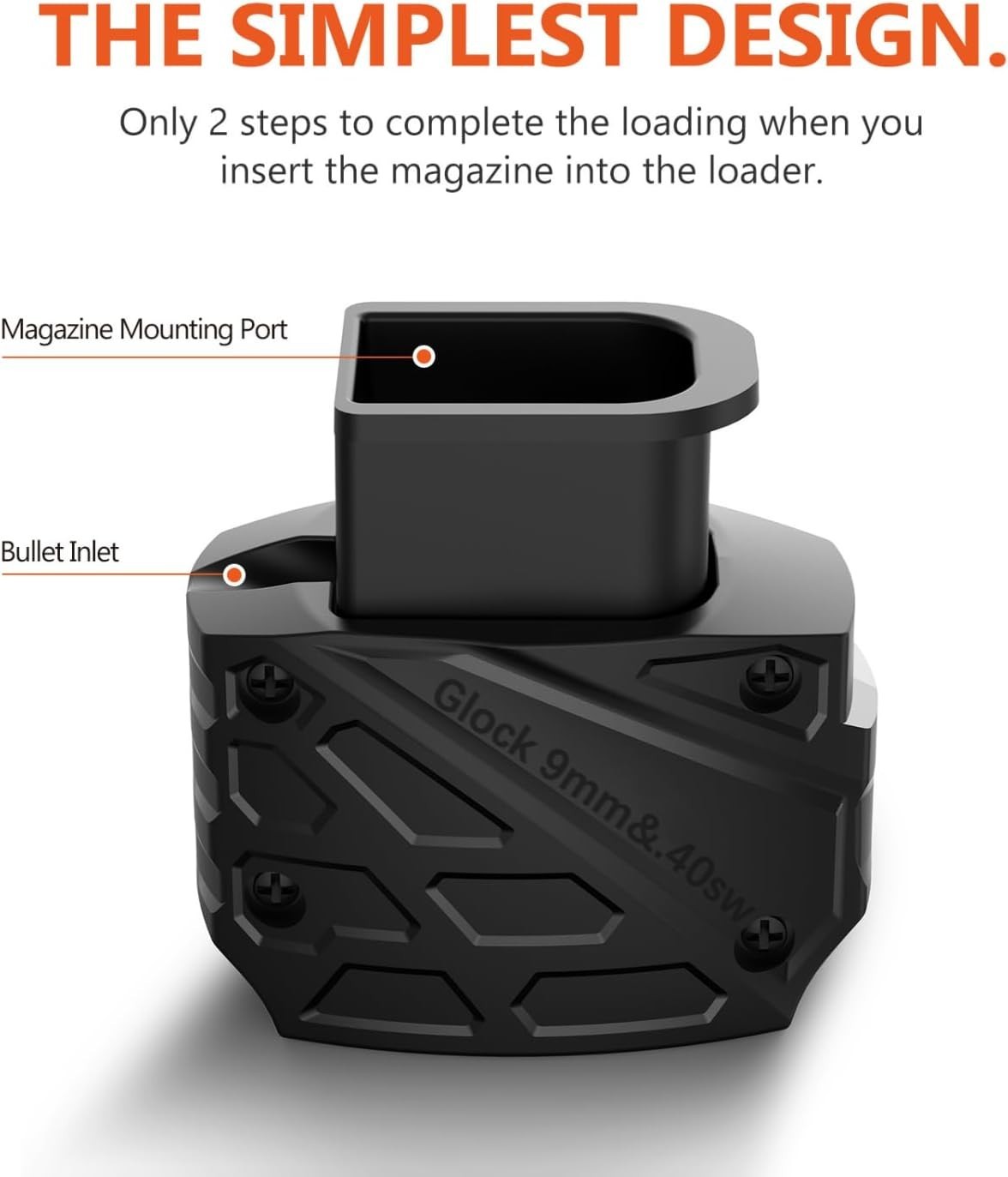 Magazine Speed Loader for Glock 9Mm/.40.Fits Glock 17,18,19,22,23,24,26,27,34,35