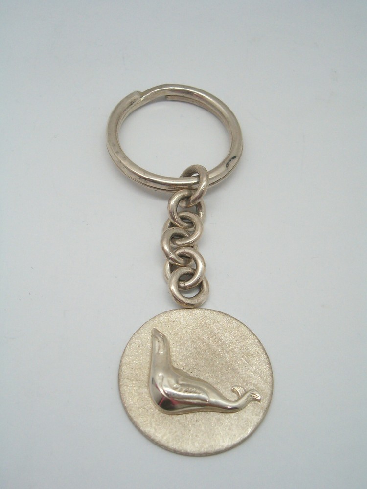 925 Silver SEAL Keychain - Brisè - Pinniped -