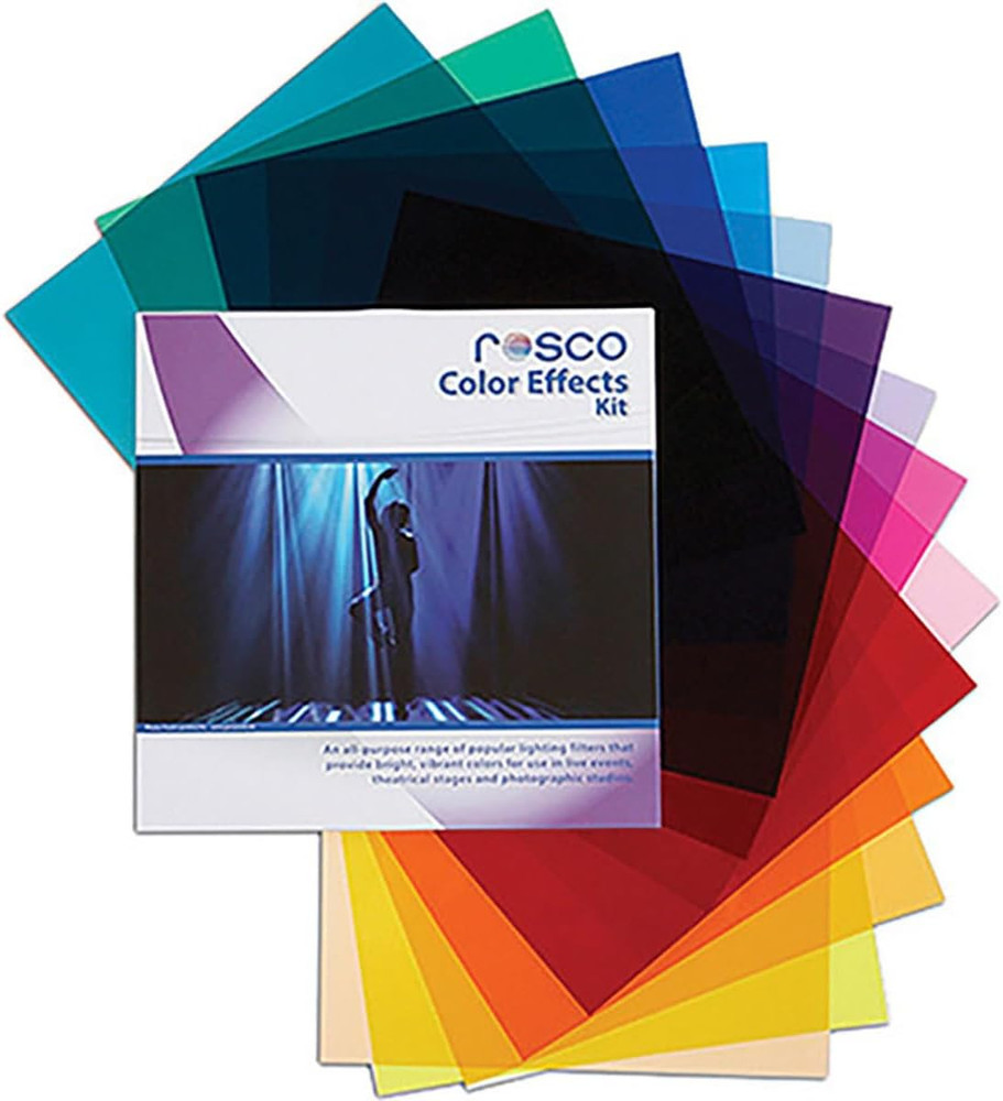 Color Effects Filter Kit, 12 X 12" Sheets