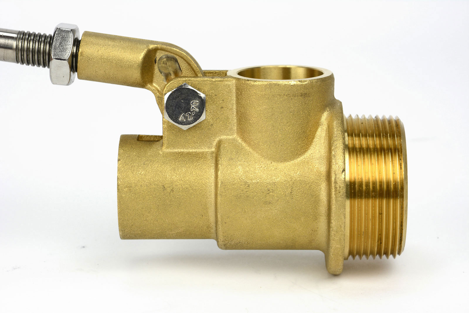 1/2, 3/4, 1, 1-1/2, 2" Brass Float Valve True NPT TEMCo 5 Year Warranty