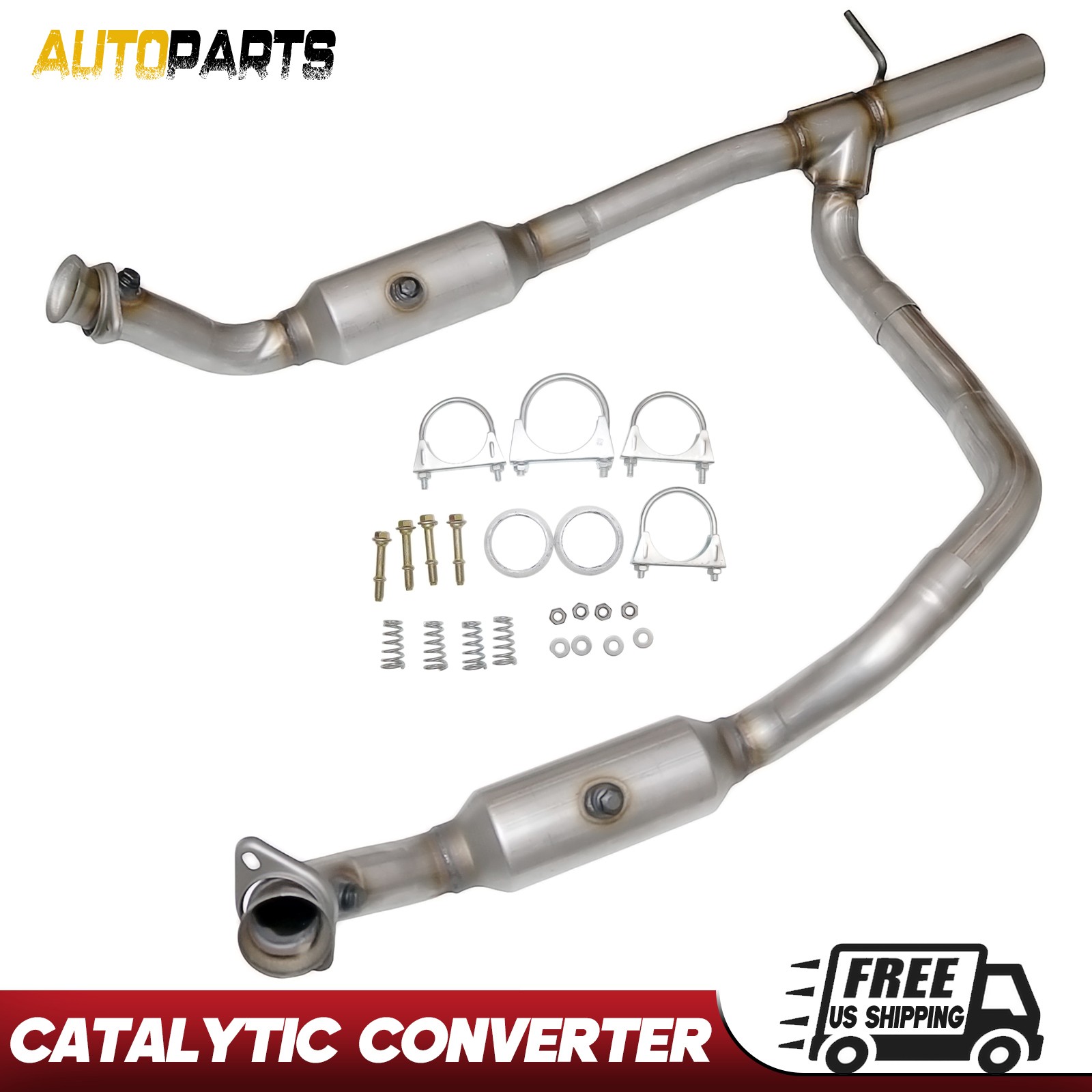 Catalytic Converter for Ford E-150 2009 2010-2014 E-250 E-350 Super Duty V8 5.4L