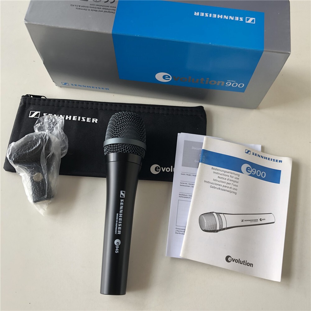 e945 Wired Super Cardioid Dynamic Handheld Microphone -Early Box Version