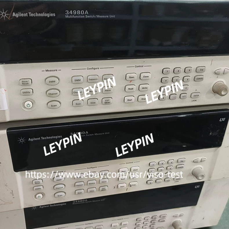 1 PCS Keysight Agilent 34980A Multifunction Switch Measurement Unit/Yi
