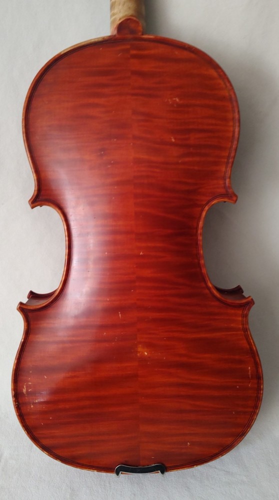Advanced Level 4/4 Fiddle, Exceptional Tone & Sensitivity, Handmade, Ebony/Cedar