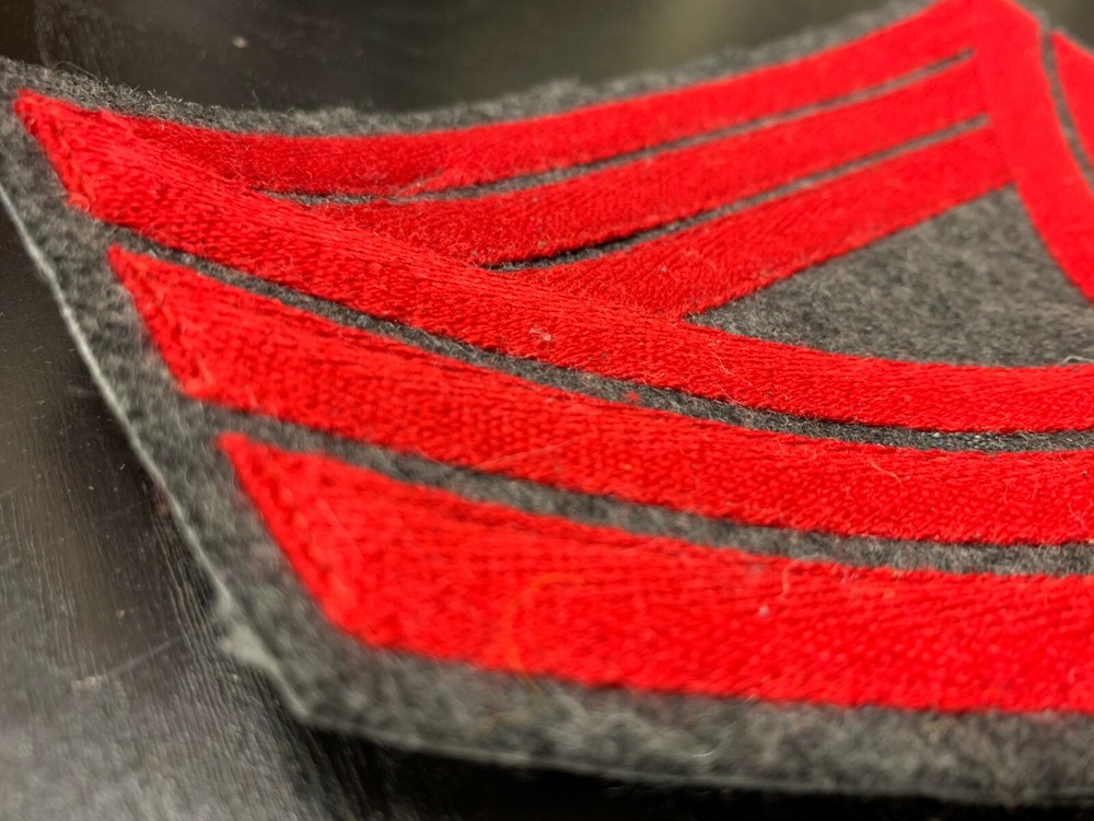 Civil War CSA Artillery Regimental Quartermaster Sergeant Stripes - NEW pair