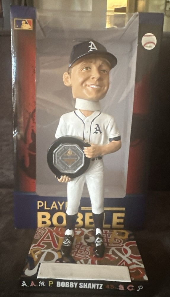 BOBBY SHANTZ Philadelphia A's Bobblehead Player Bobble