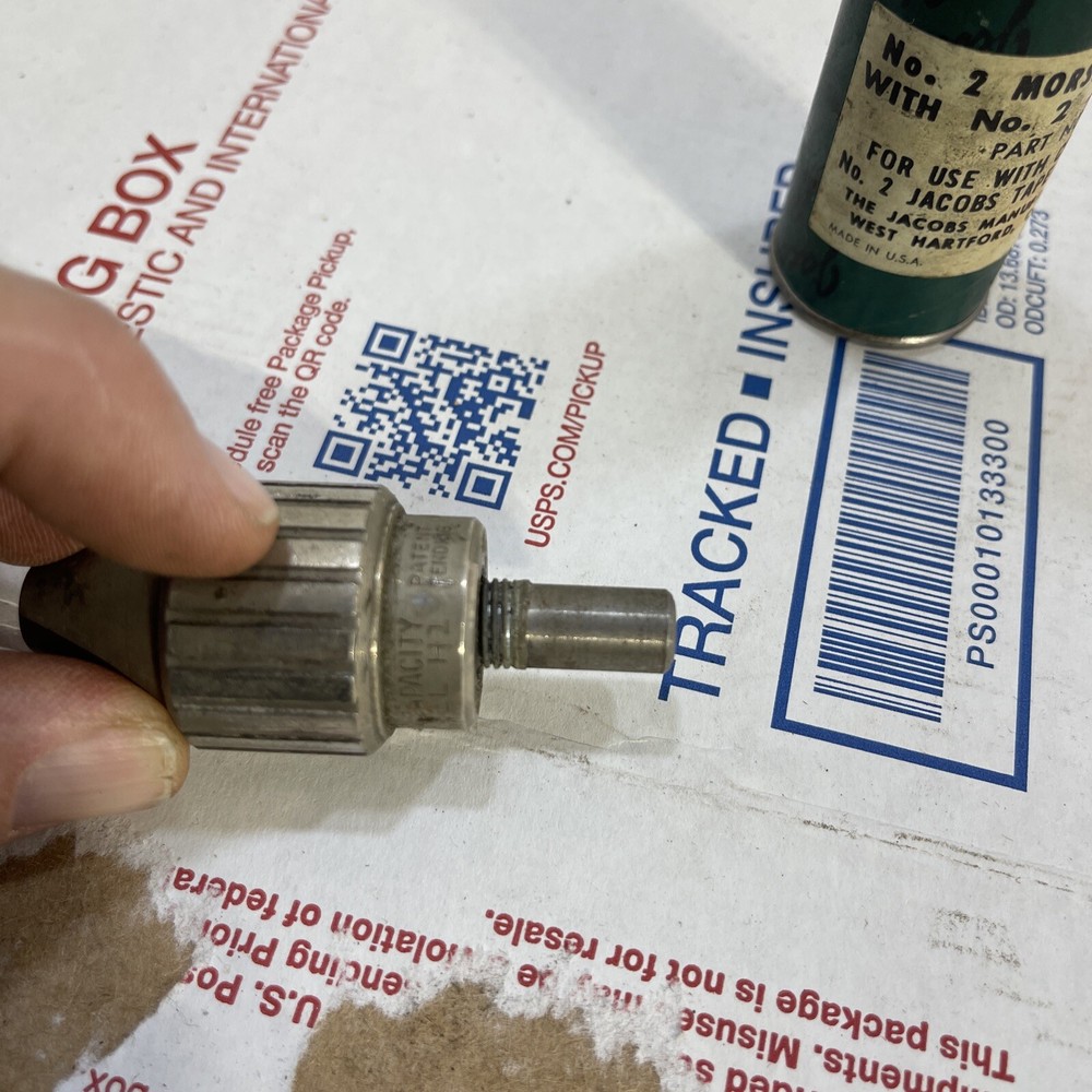Jacobs Arbor A0202 #2 Morse Taper Vintage