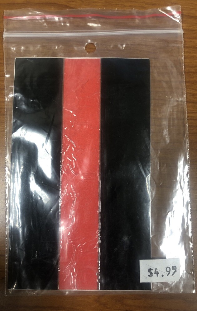 Red Line Decal