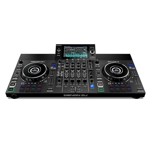 Denon DJ SC LIVE 4 Standalone Controller with Stem Live 4 Black
