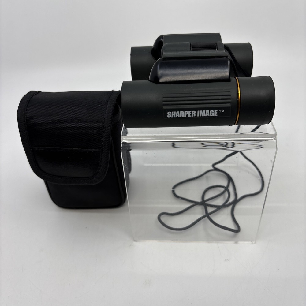 Sharper Image 8 X 21 DCF Field 7* Binoculars with Case & Belt Loop FREE SHIP!!