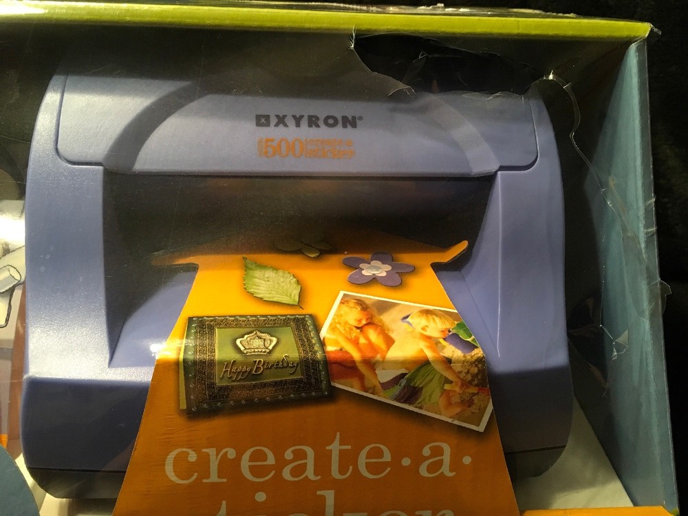 Xyron Model 500 Create A Sticker Value Pack. Sticker Machine & Extras