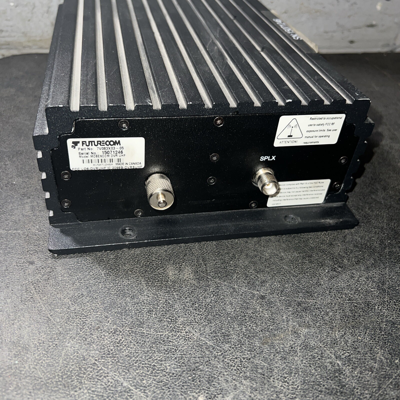 Motorola Futurecom Mobexcom DVRS UHF 7V083X03-05 30 DAY GUARANTEE/ FREE RETURNS