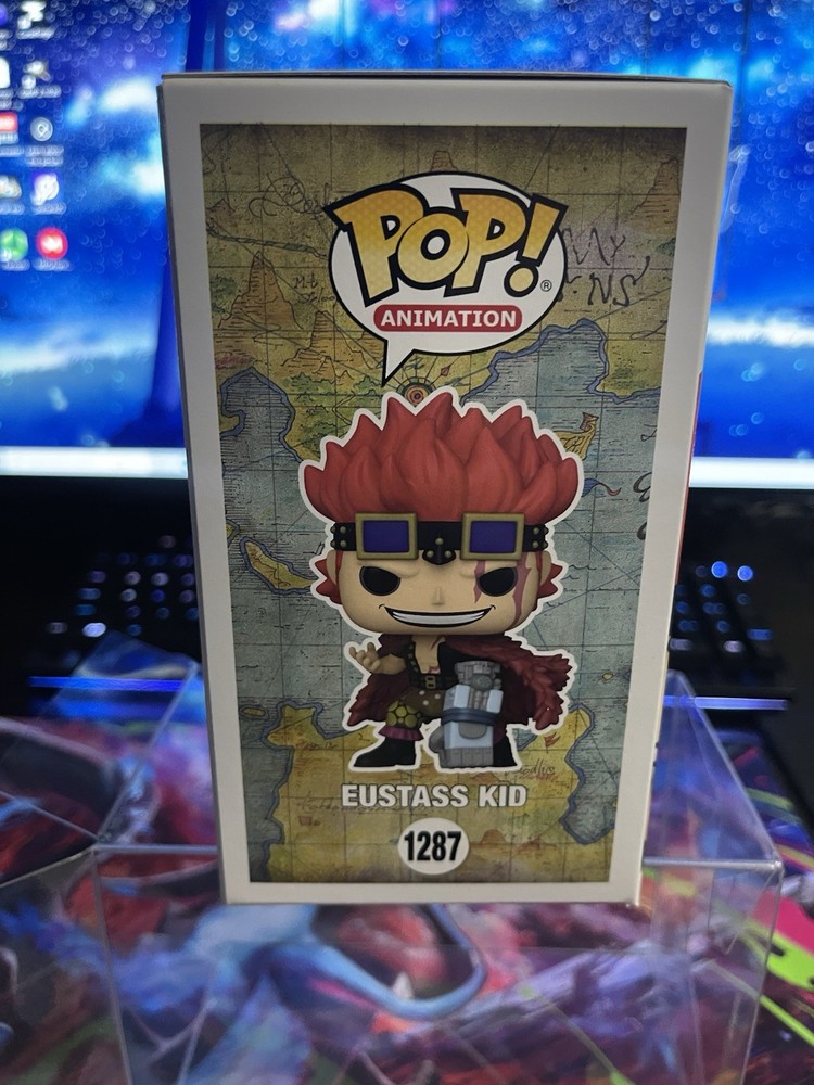 Funko POP! Eustass Kid One Piece #1287 Shared Wondercon Exclusive w/protector