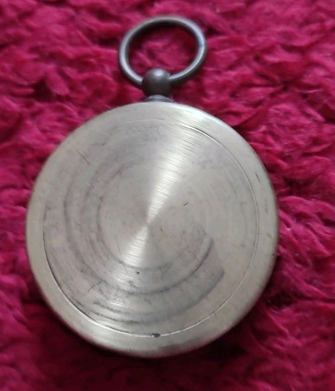 Vintage Brass Magnetic Compass British