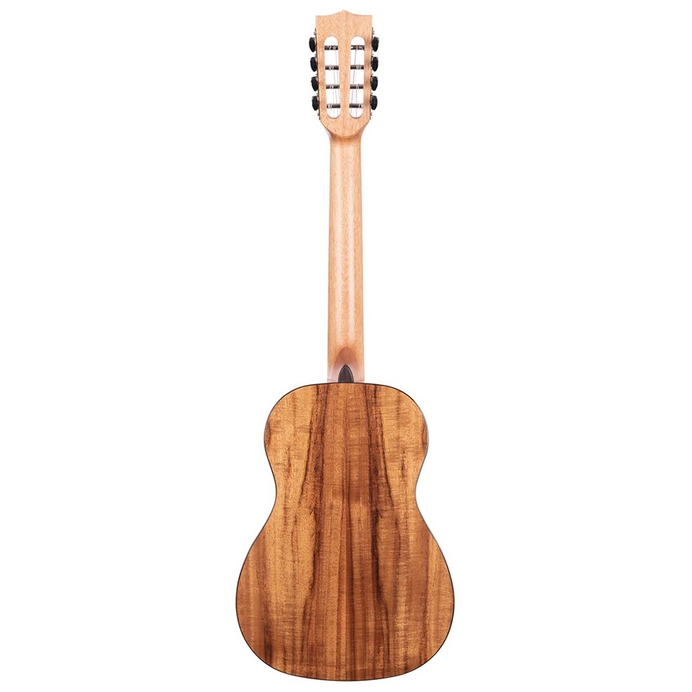 Kala Gloss Solid Cedar Top Acacia 8-String Baritone Ukulele, Natural