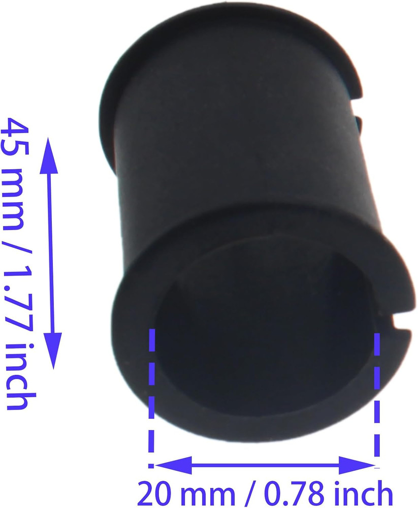 4 PCS Microphone Shock Mount Rubber Sleeve Black Shock Mount Spacer for Micropho