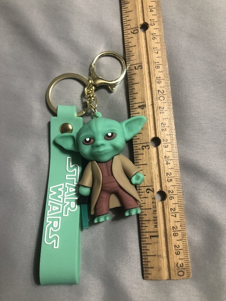 Star Wars, Master Yoda, Keychain Key Chain Ring Accessories Backpack gift