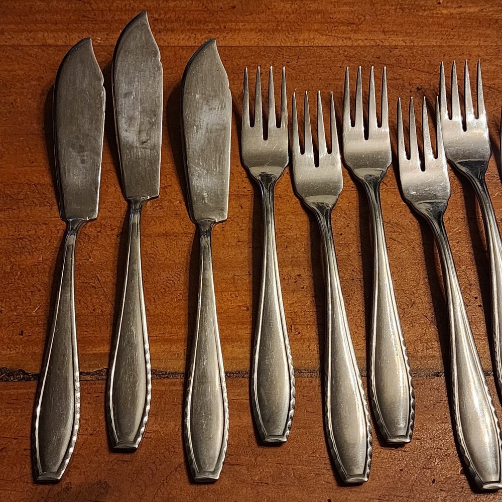 ARGIRO INOX Flatware Set Of 11
