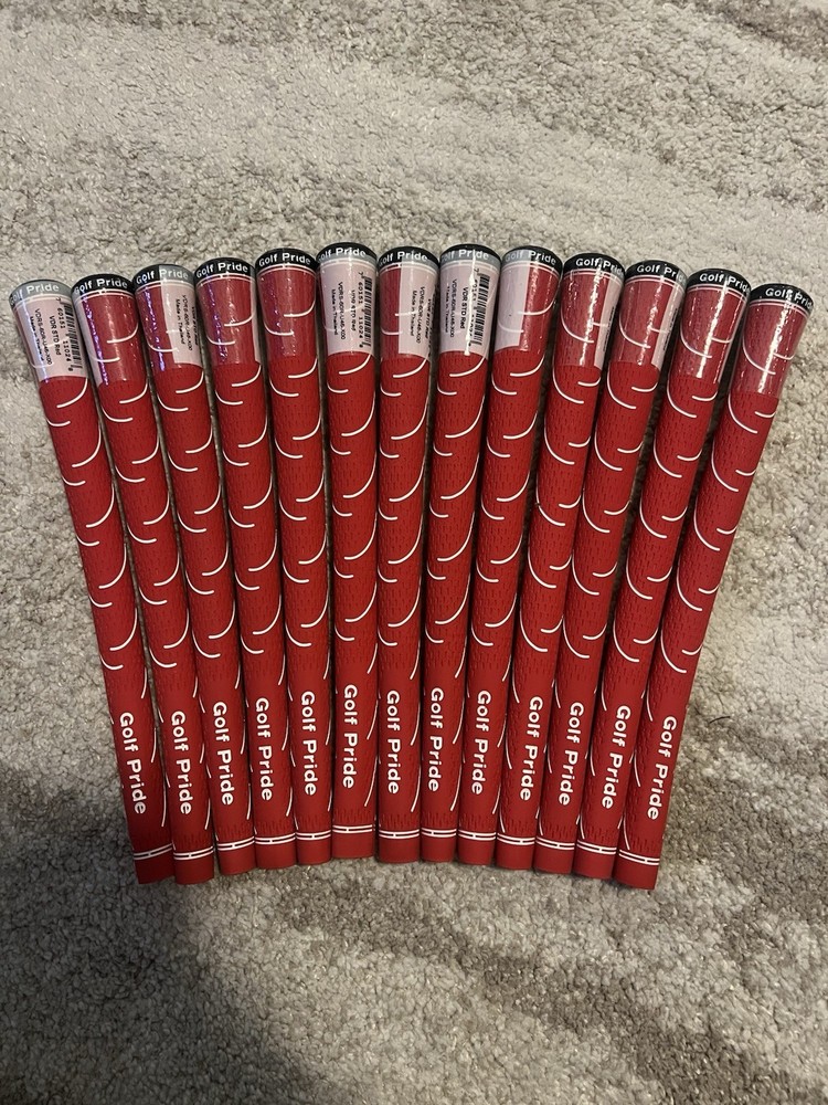 13 Count Golf Pride VDR std RED 60 round