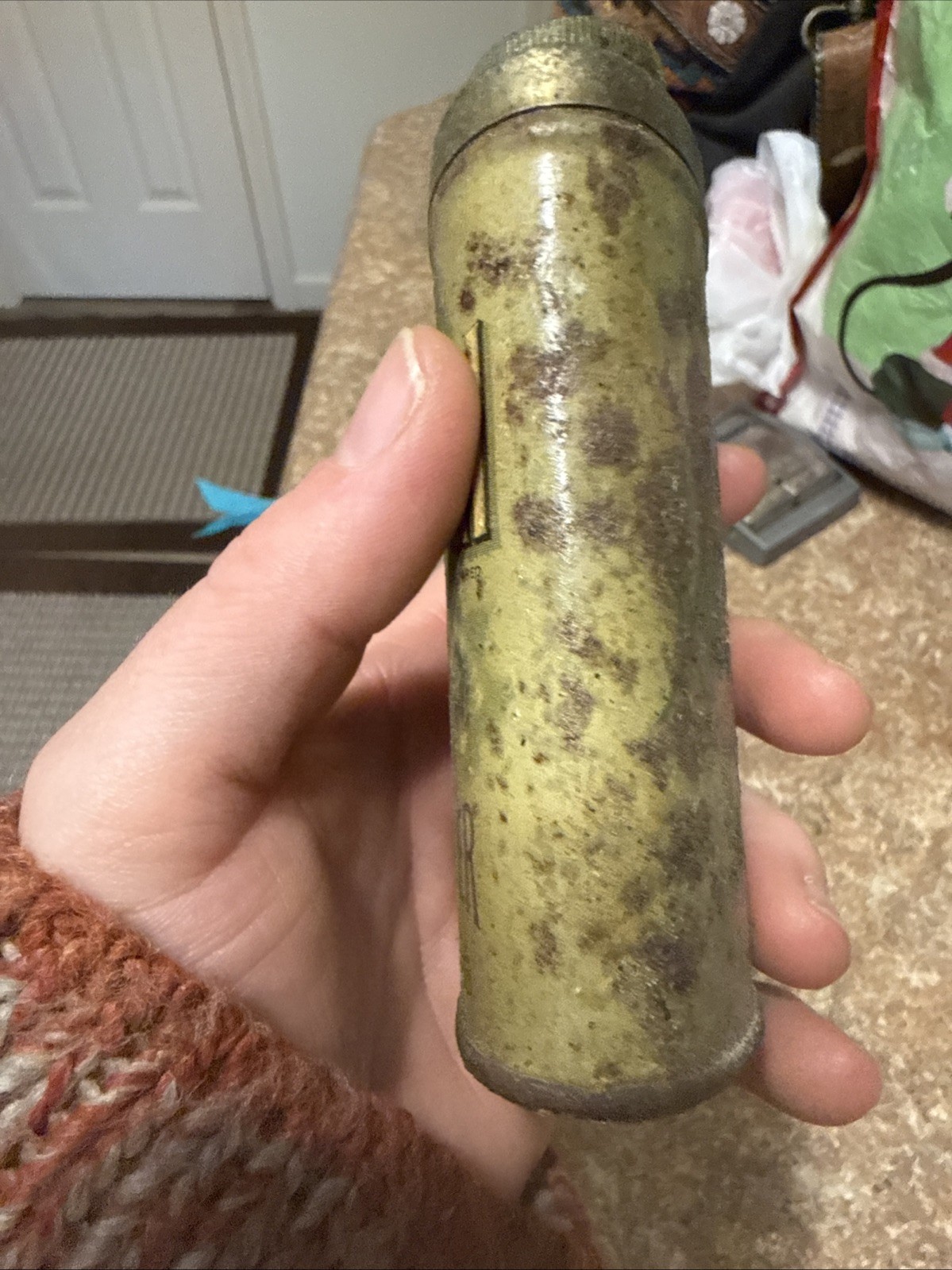 vintage Royale Talcum Powder Tin Violet