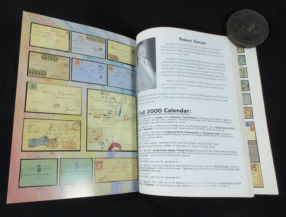 Nutmeg Stamp Auction Catalog-Worldwide-Sale #29-10/18/2000