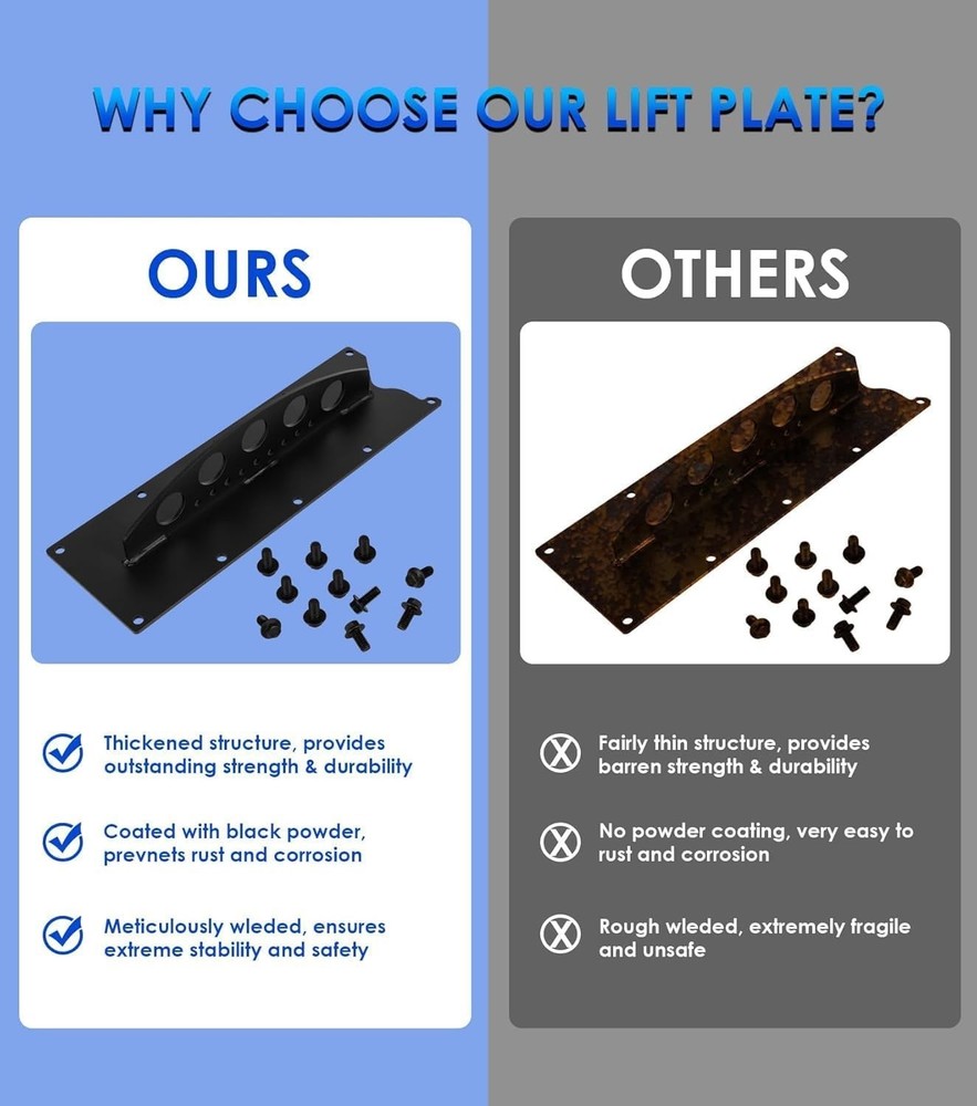 Precision LS Engine Lifting Plate for Easy Installation - Fits LS1, LS2, LS3