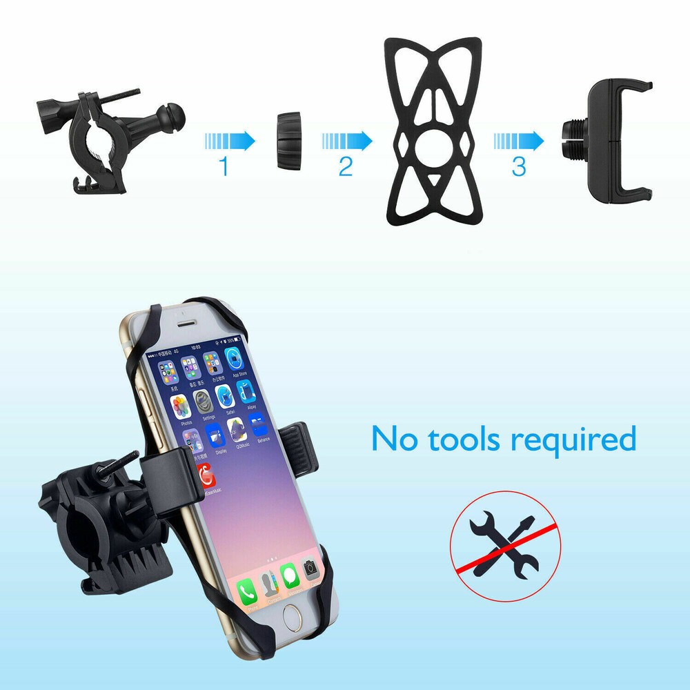 Handlebar Cell Phone Holder prevent your device from dropping