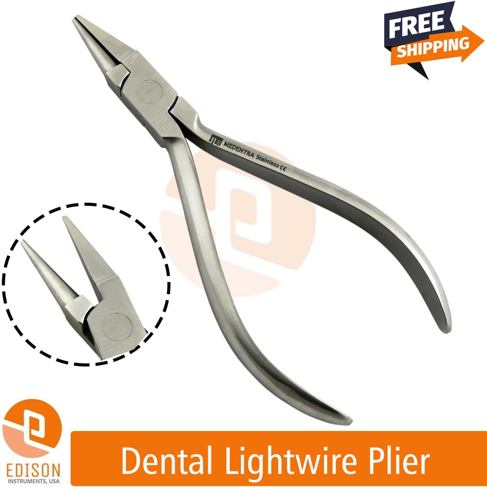 3Pcs Orthodontic Light Wire Plier Loop Wire Bending Plier alicates de ortodoncia