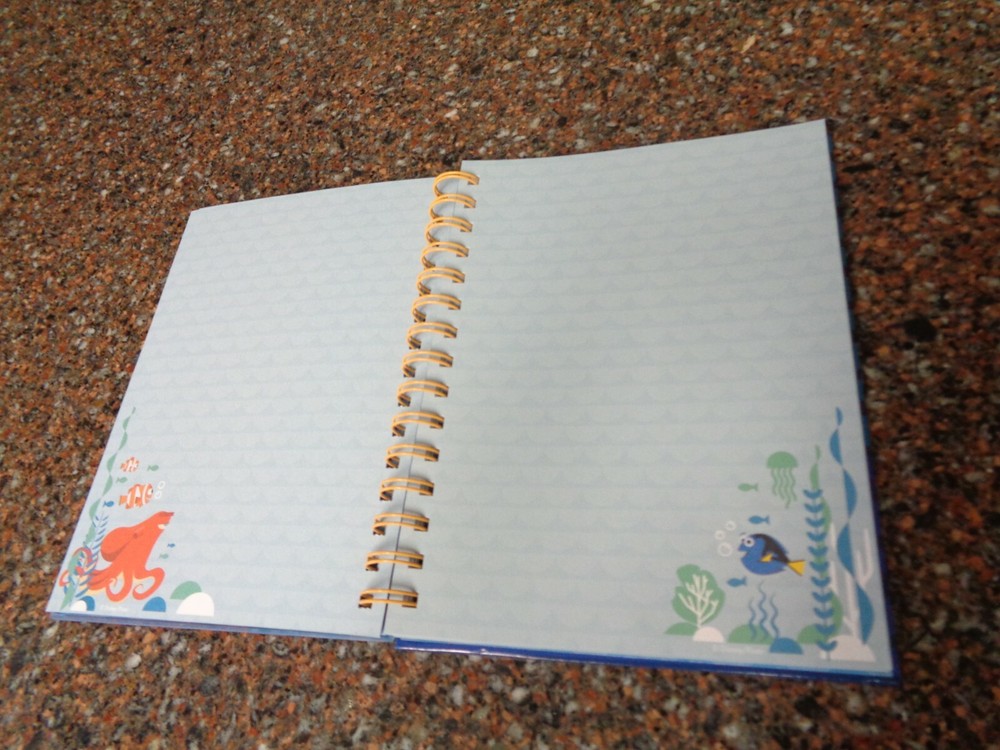 Disney Store Finding Dory Journal Diary Notebook Hank Nemo Brand New