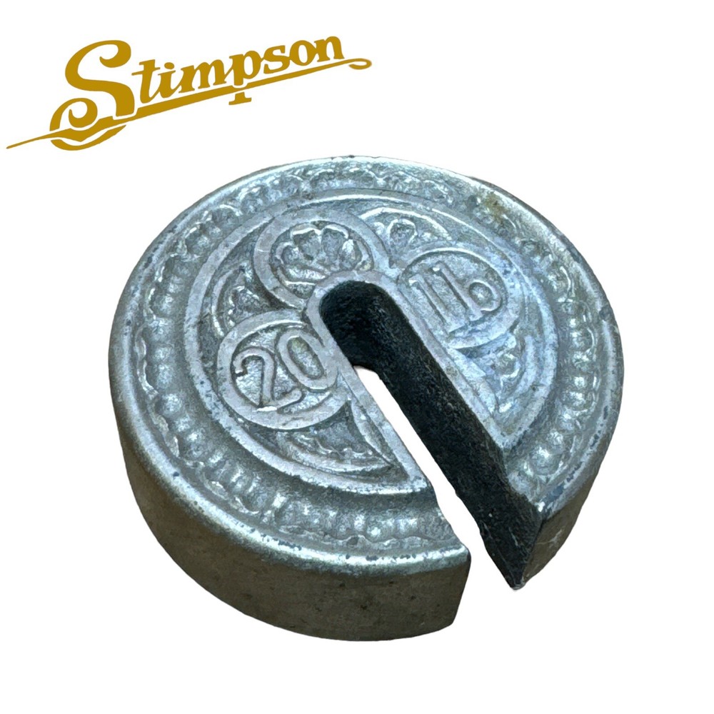 Stimpson 100 Lbs Capacity Computing Scale No 75 Counterweight 20 Lbs