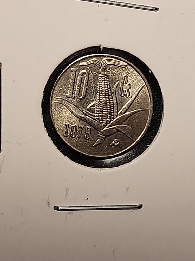 Mexico 10 Centavos Coin | Eagle | Corn ear | 1979 | Mazorca