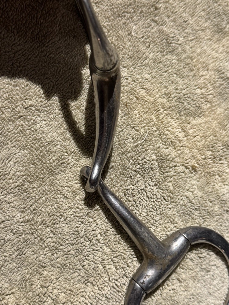 Korsteel Stainless Steel Jointed Eggbutt Snaffle