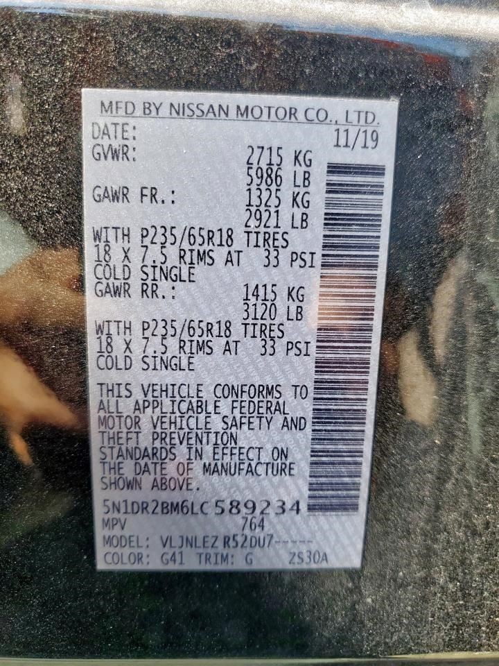 Passenger Camera/Projector Radar Unit Fits 17-20 PATHFINDER 361791