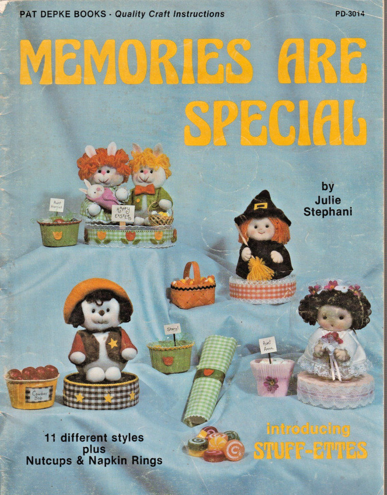 Memories Are Special - SEWING PATTERN - 5" - 6" Stuff-Ettes Dolls