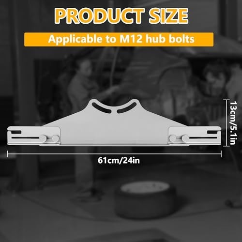 Toe Alignment Tool with Digital Angle Finder & Tape Measures for Accurate Wheel