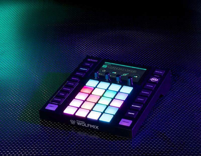 American DJ WMX1 MK2 Wolfmix Powered Standalone DMX LED Lighting Controller ADJ