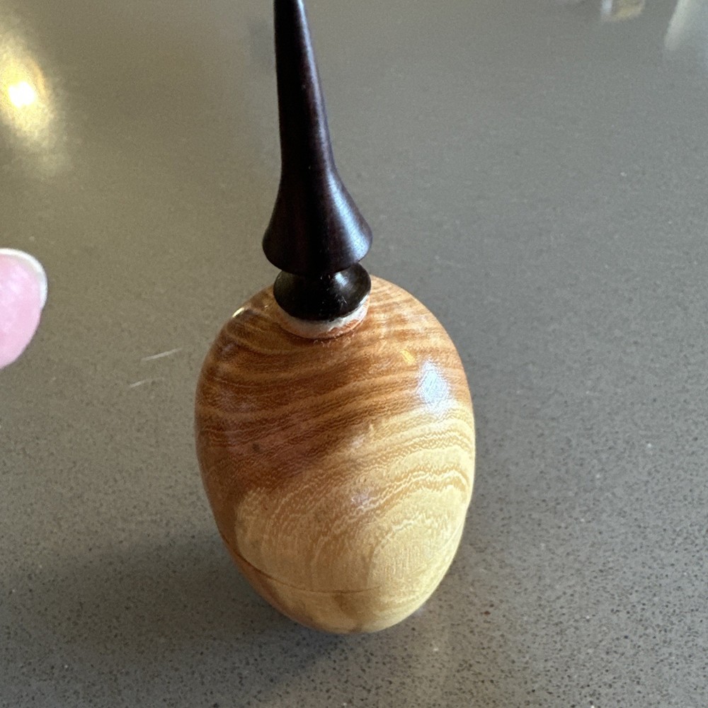 Hand turned Decorative Cherry Wood Vessel