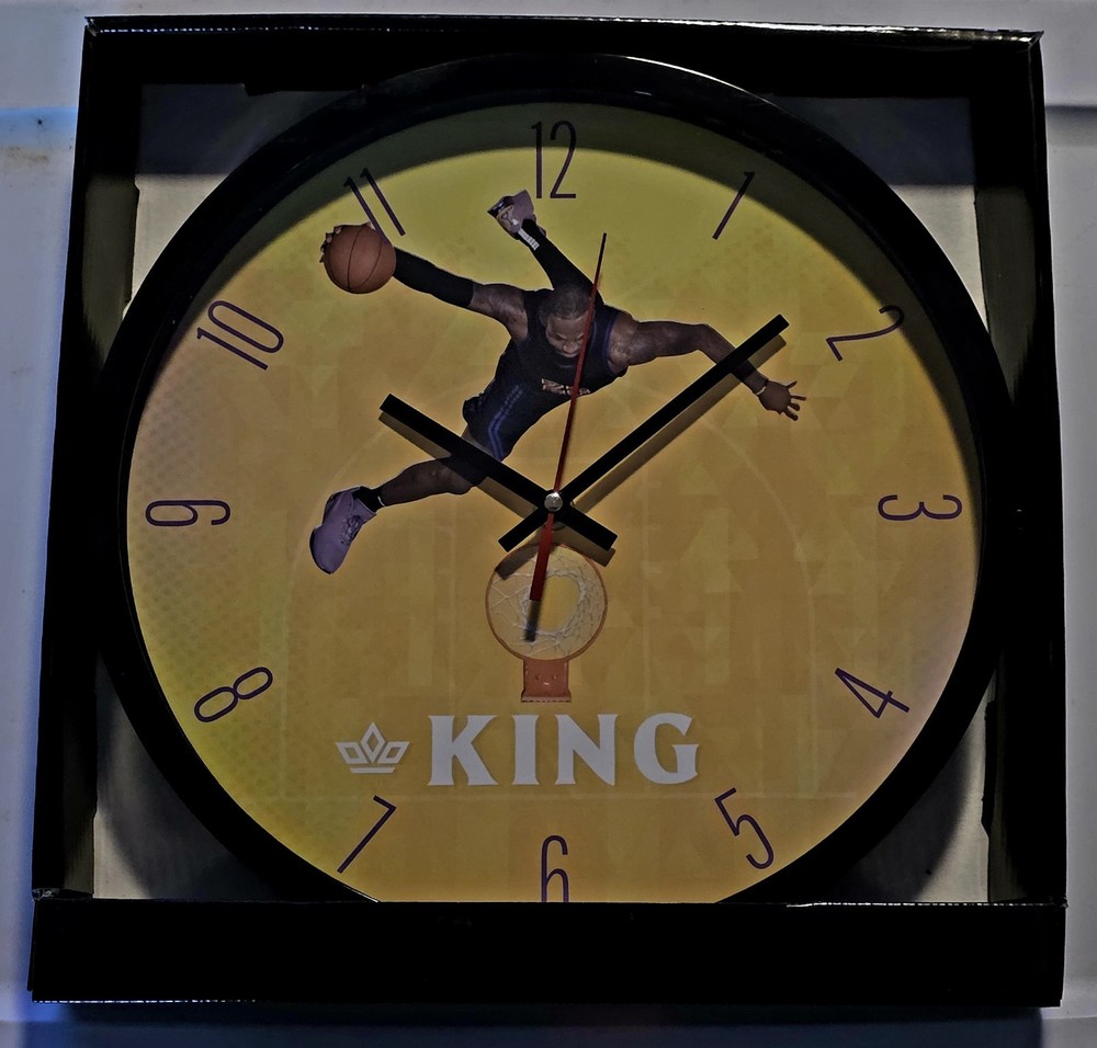 "Lebron James" (King) Decorative Wall Clock