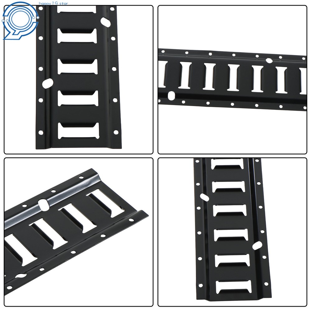 24 Pack E Track Tie Down Rail Kit 8×4' E Track Rails End Caps ETrack Straps