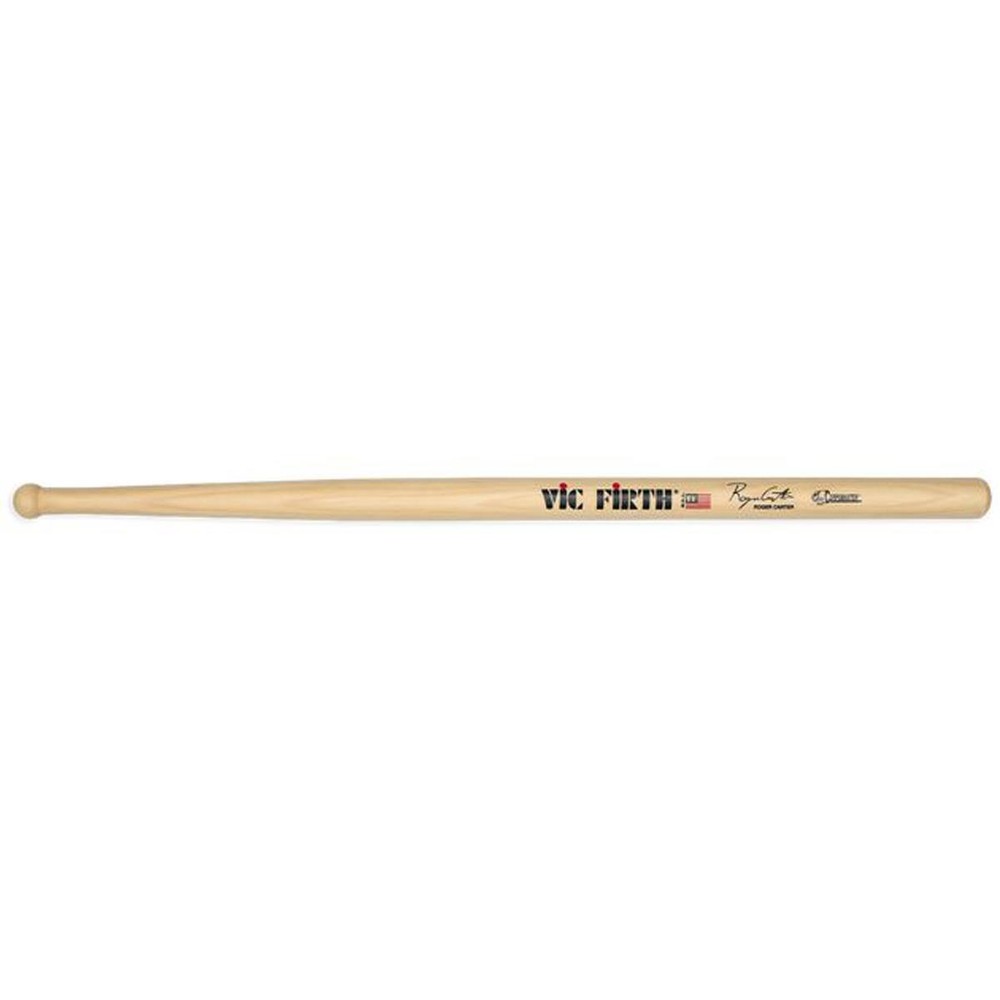 Vic Firth Corpsmaster SRC Roger Carter Drumsticks, Wood Tip, Lacquer, Pair