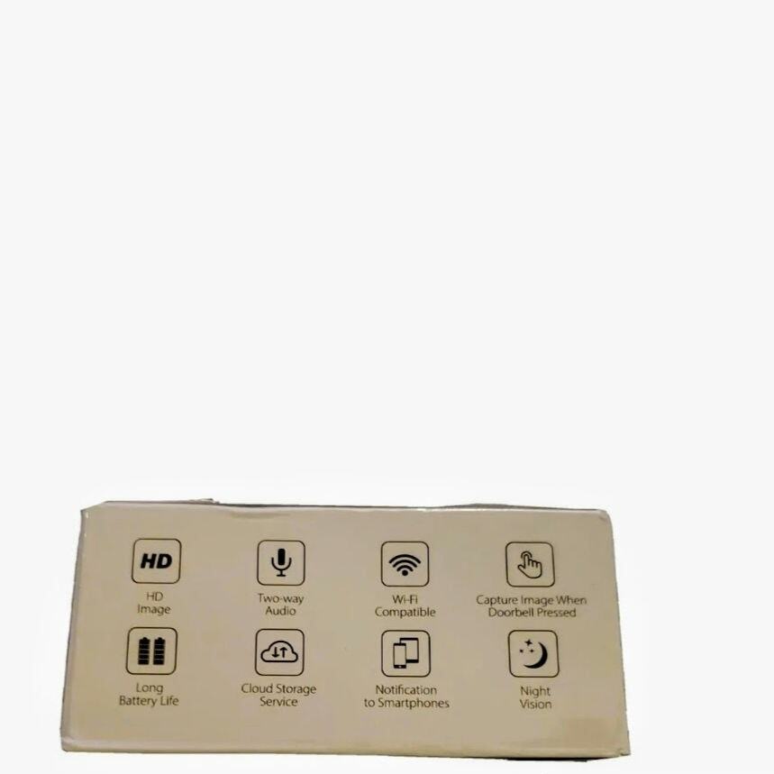 Mini Security Smart WiFi Doorbell Intercom Video Camera Door Ring Bell Chime