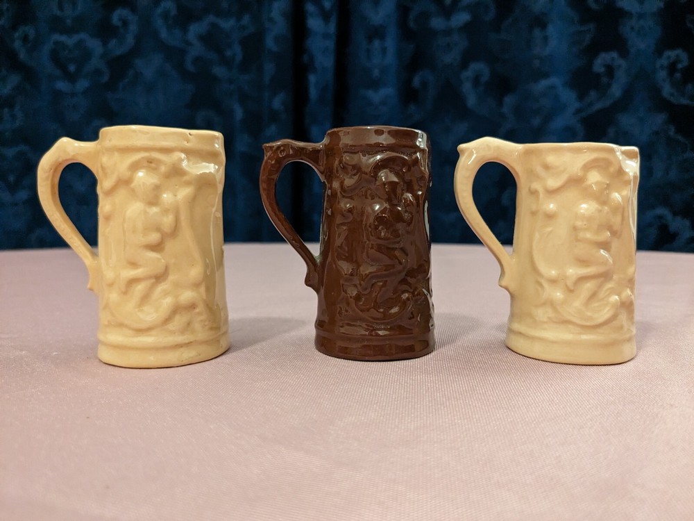 Handmade Tiny Pitchers and Stein Set