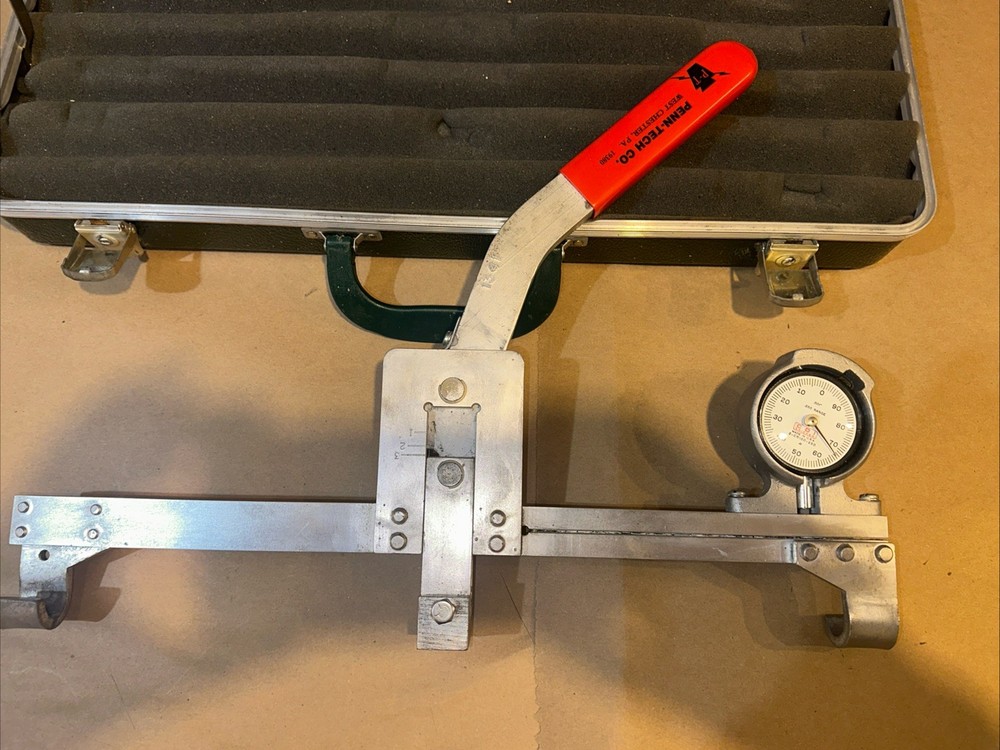 Penn-Tech Cable Tension Meter w/ Case – Needs Gauge Service